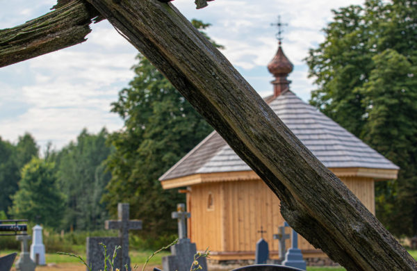 Orthodox cemetery in Hola