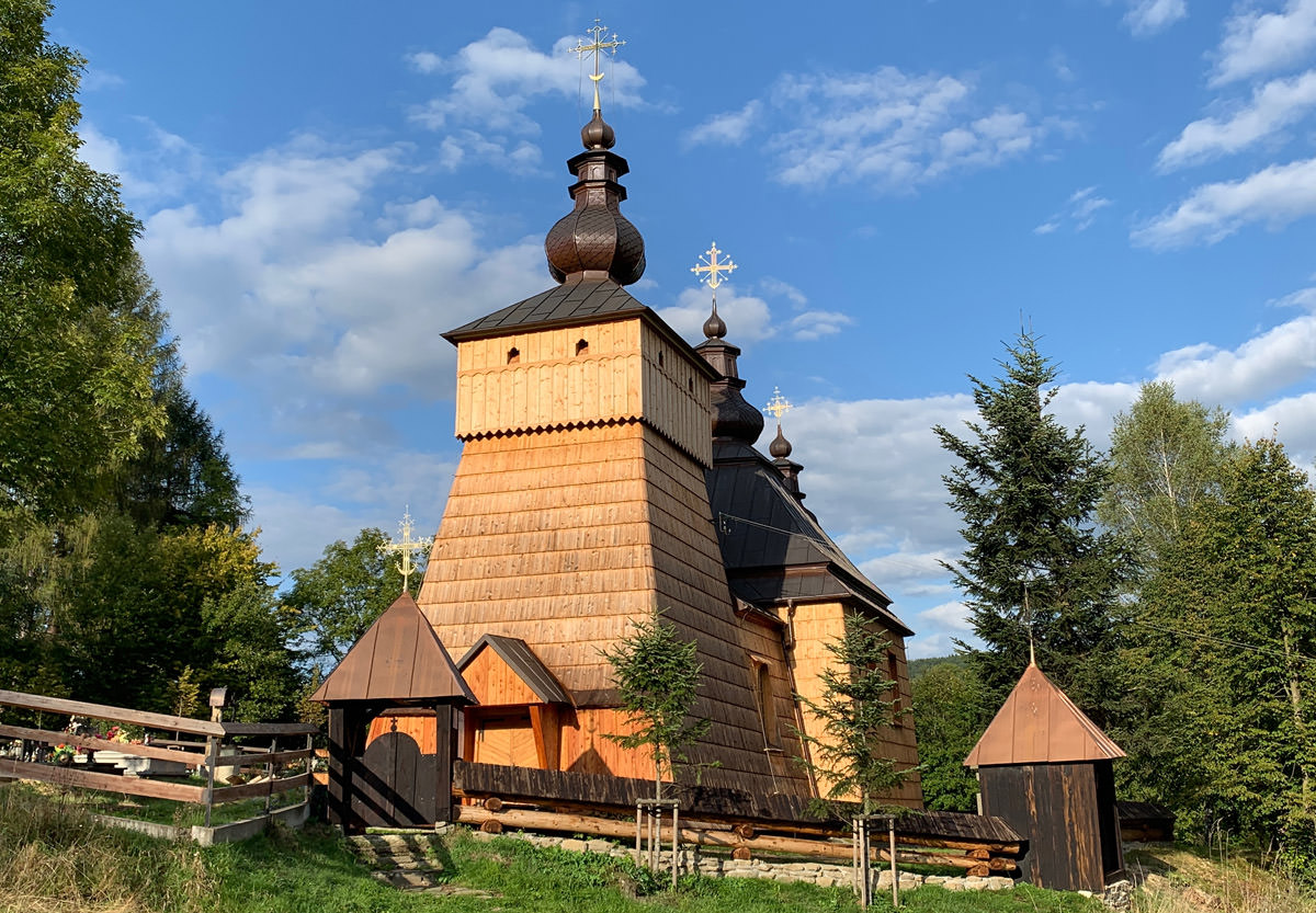 Cerkiew św. Apostoła Łukasza w Kunkowej po renowacji