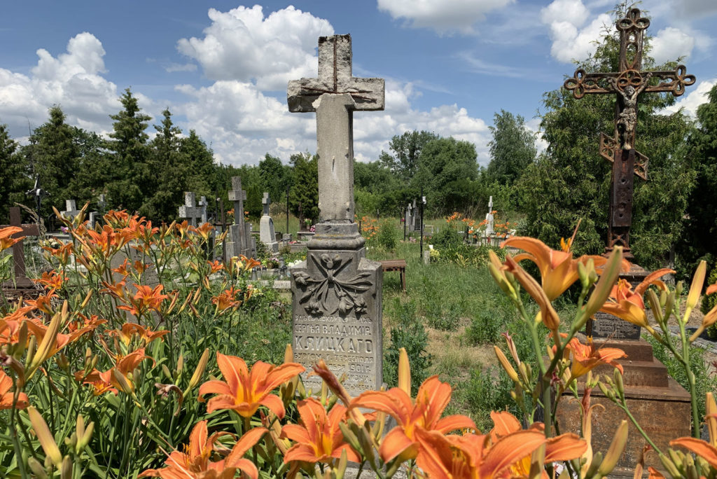 Orthodox cemetery in Terespol